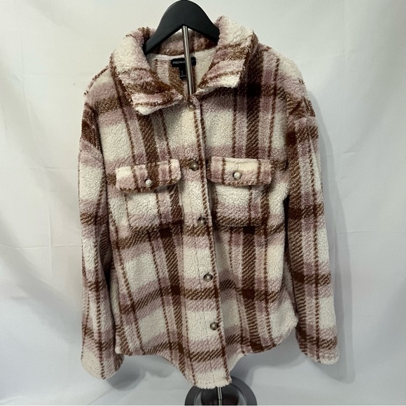 Streetwear Society Jackets & Blazers - Streetwear Society Fuzzy Sherpa Jacket